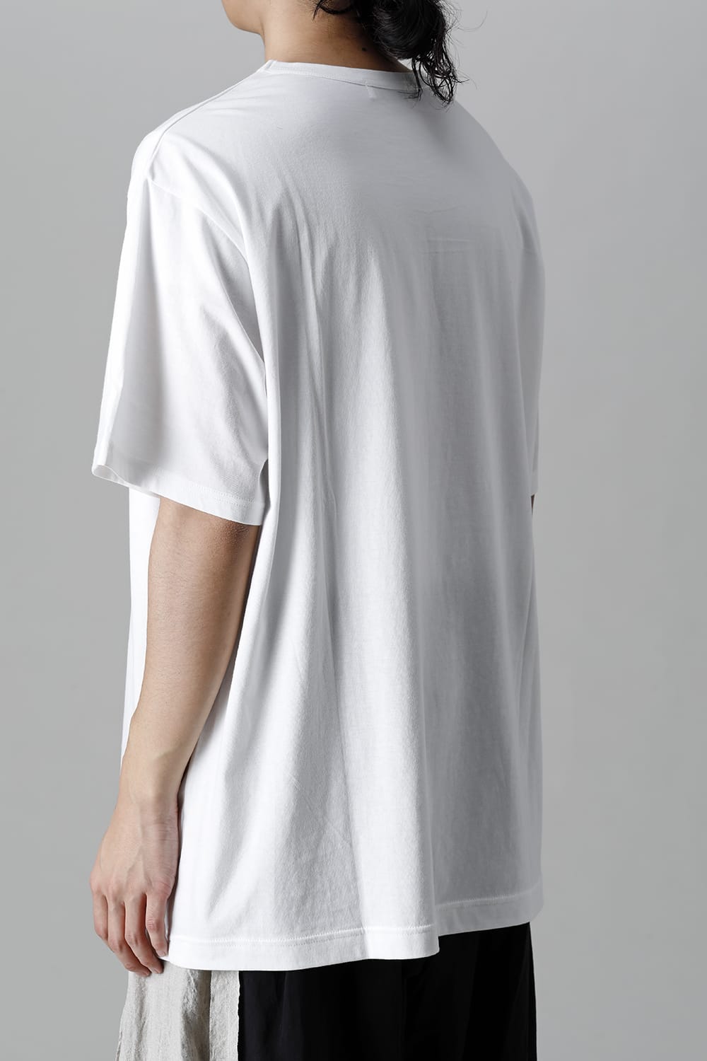 Round-Neck Half Sleeve T-Shirt  White