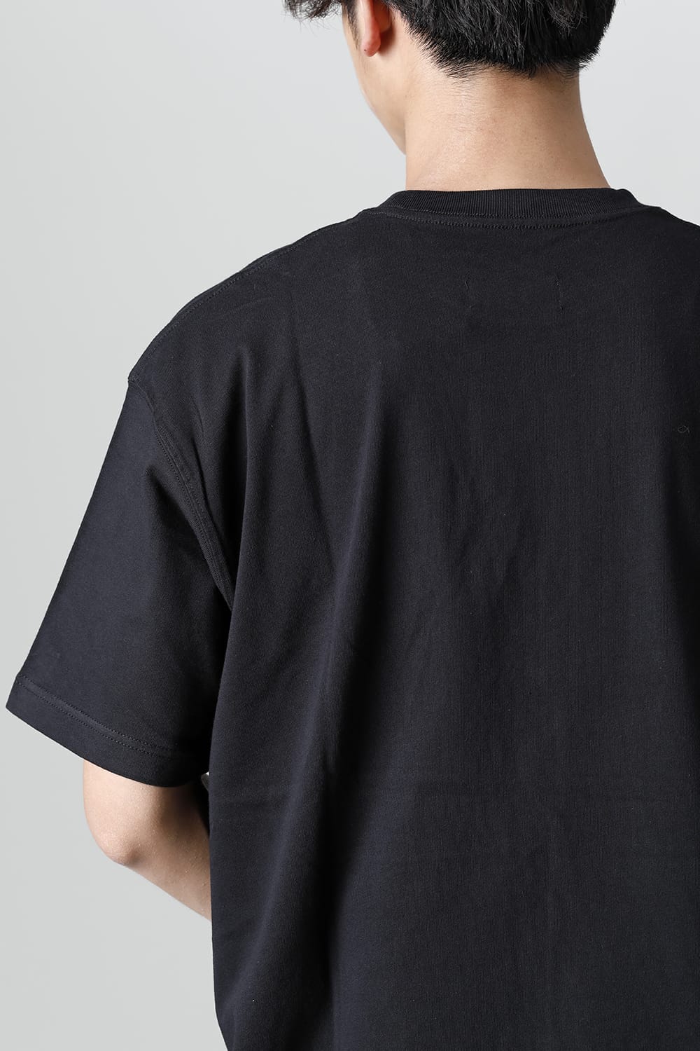 New Era × Yohji Yamamoto Crow Print Short Sleeve Tee