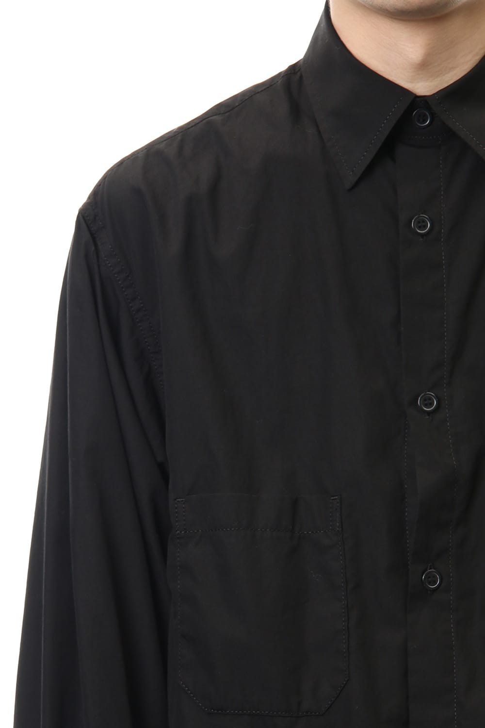 Ring sewing Washed Long Back Body Blouse