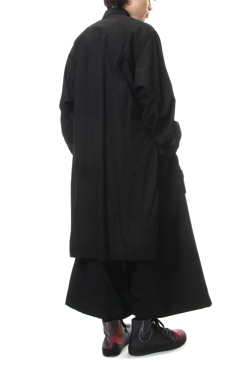 Ring sewing Washed Long Back Body Blouse