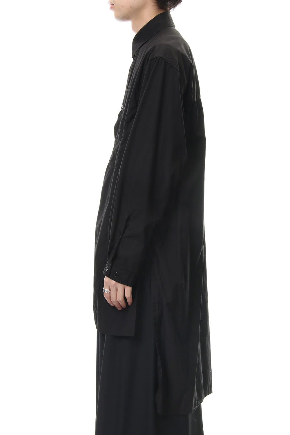 Ring sewing Washed Long Back Body Blouse