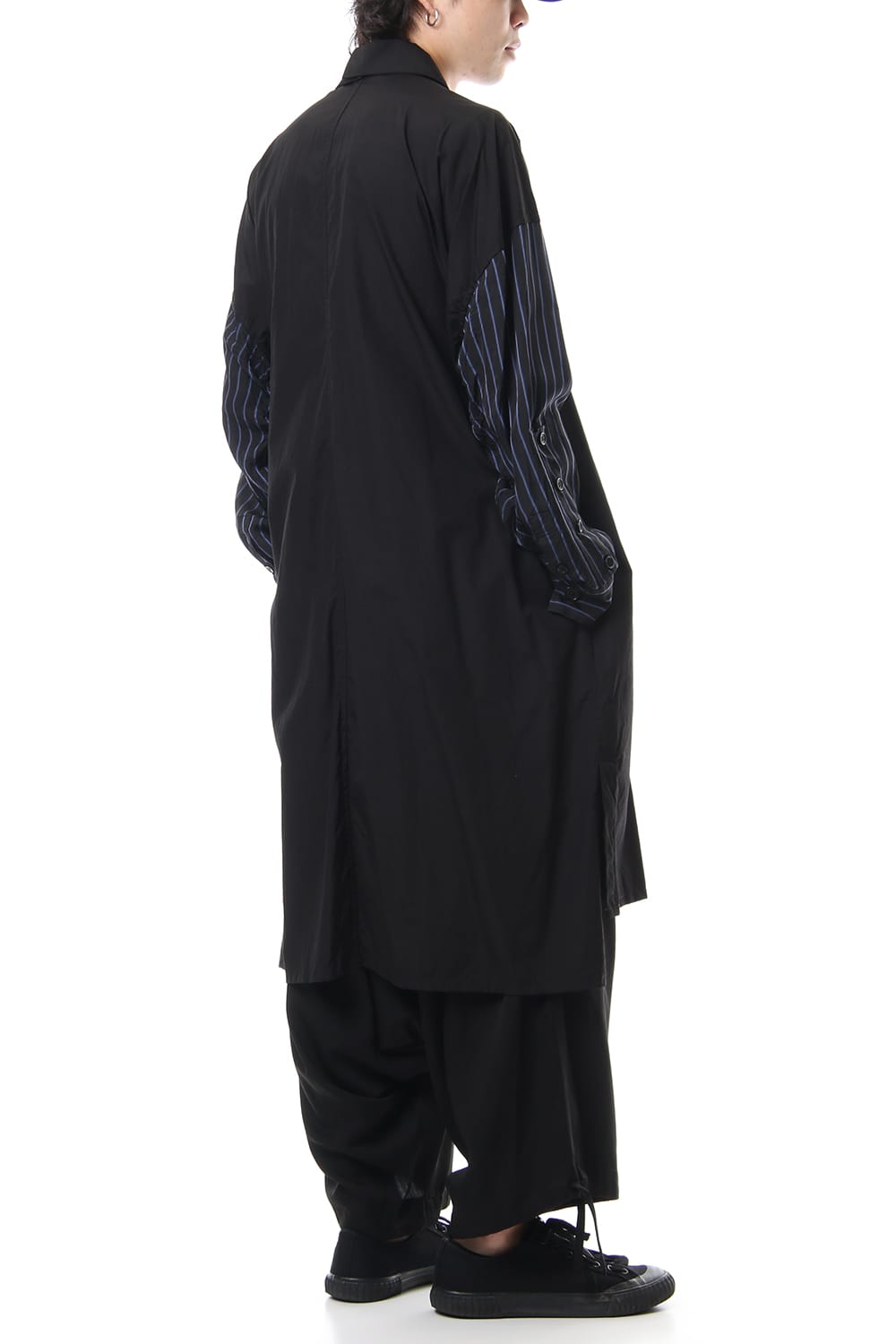 Products dyed Stripe Sleeve Shirts