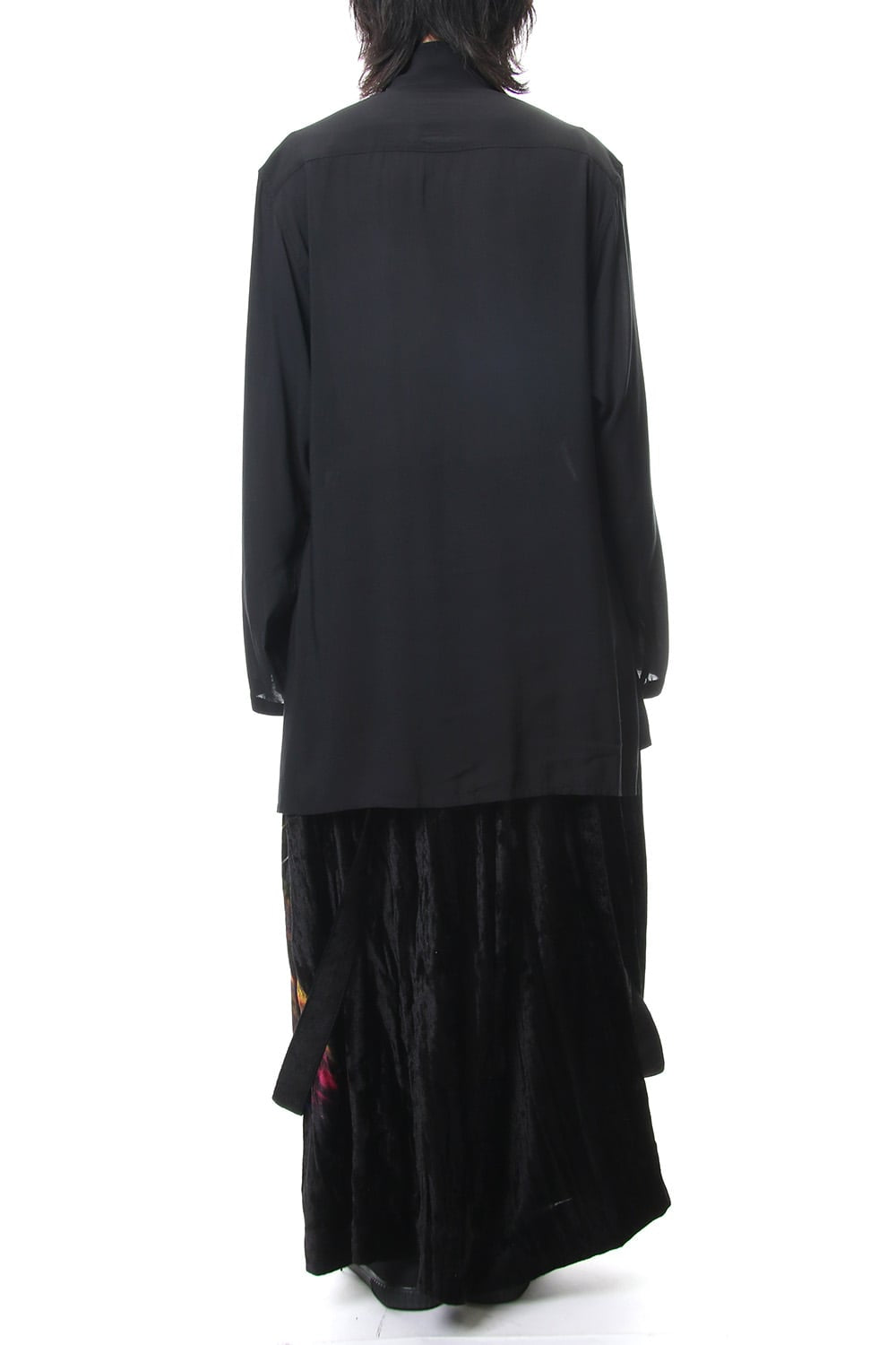 Print Twist Crotch Pants