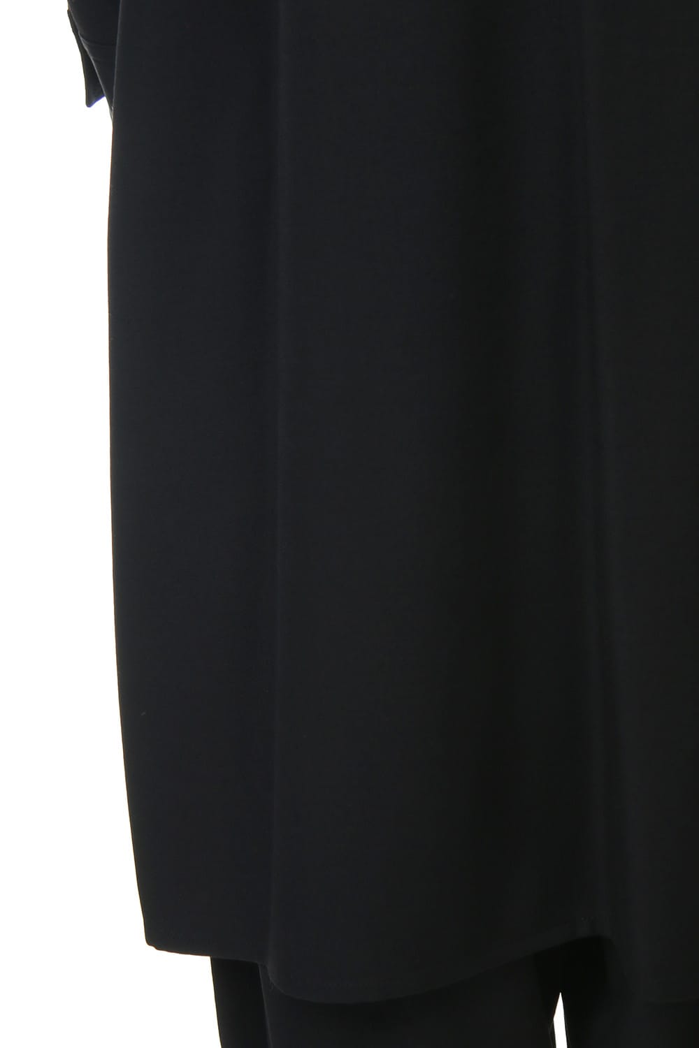 Long Blouse Wrinkled Gabardine