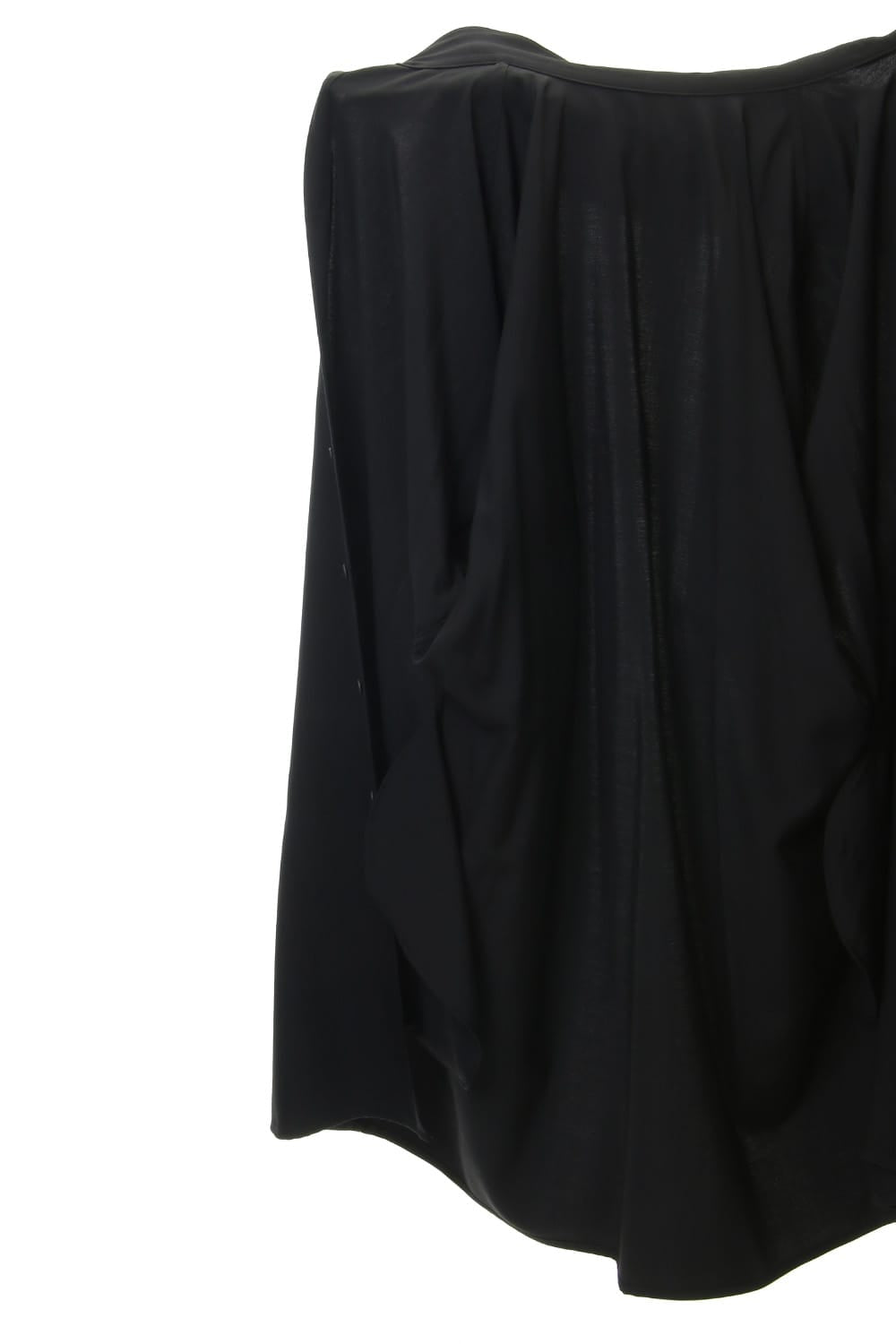 Long Blouse Wrinkled Gabardine