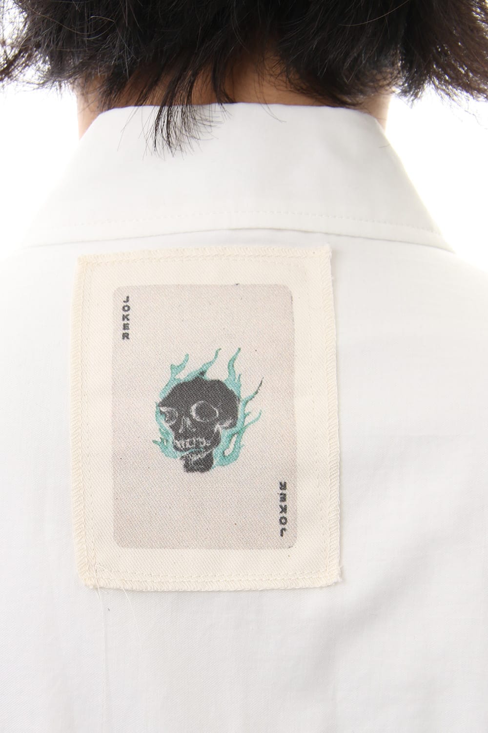 Ring Sewing Broadcloth Patchwork Shirt