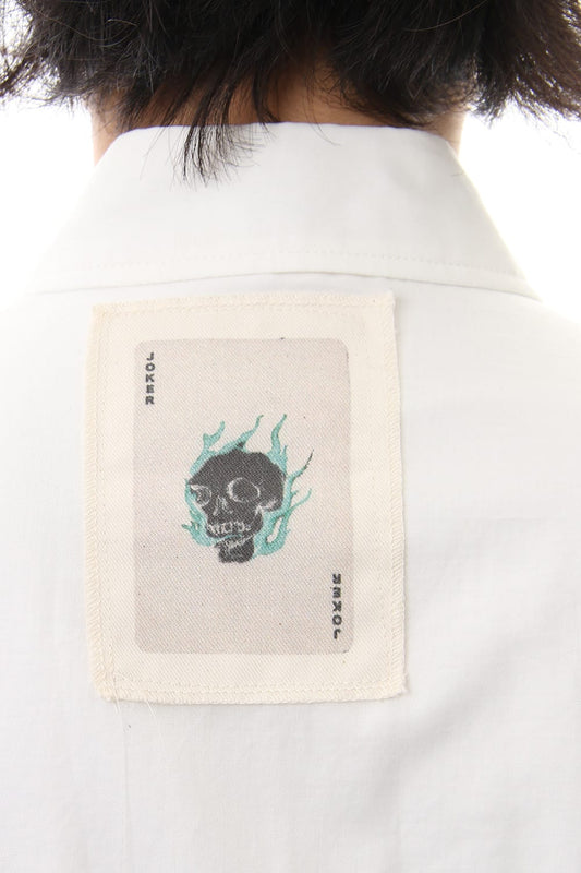 Ring Sewing Broadcloth Patchwork Shirt