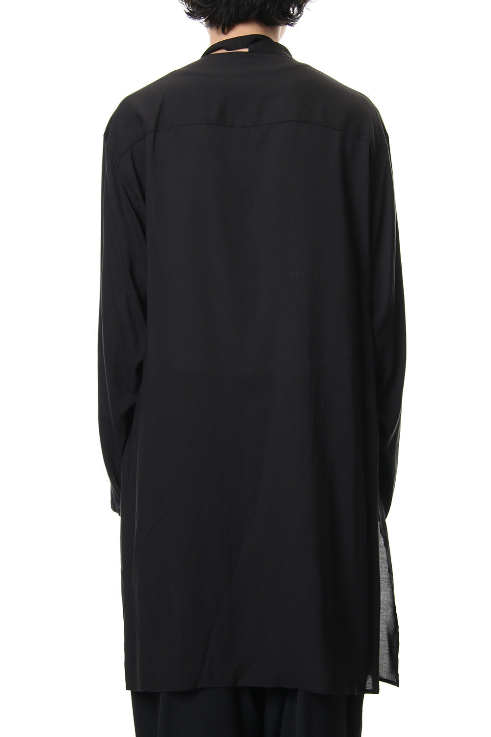 Left Plush Stand Collar Shirt 