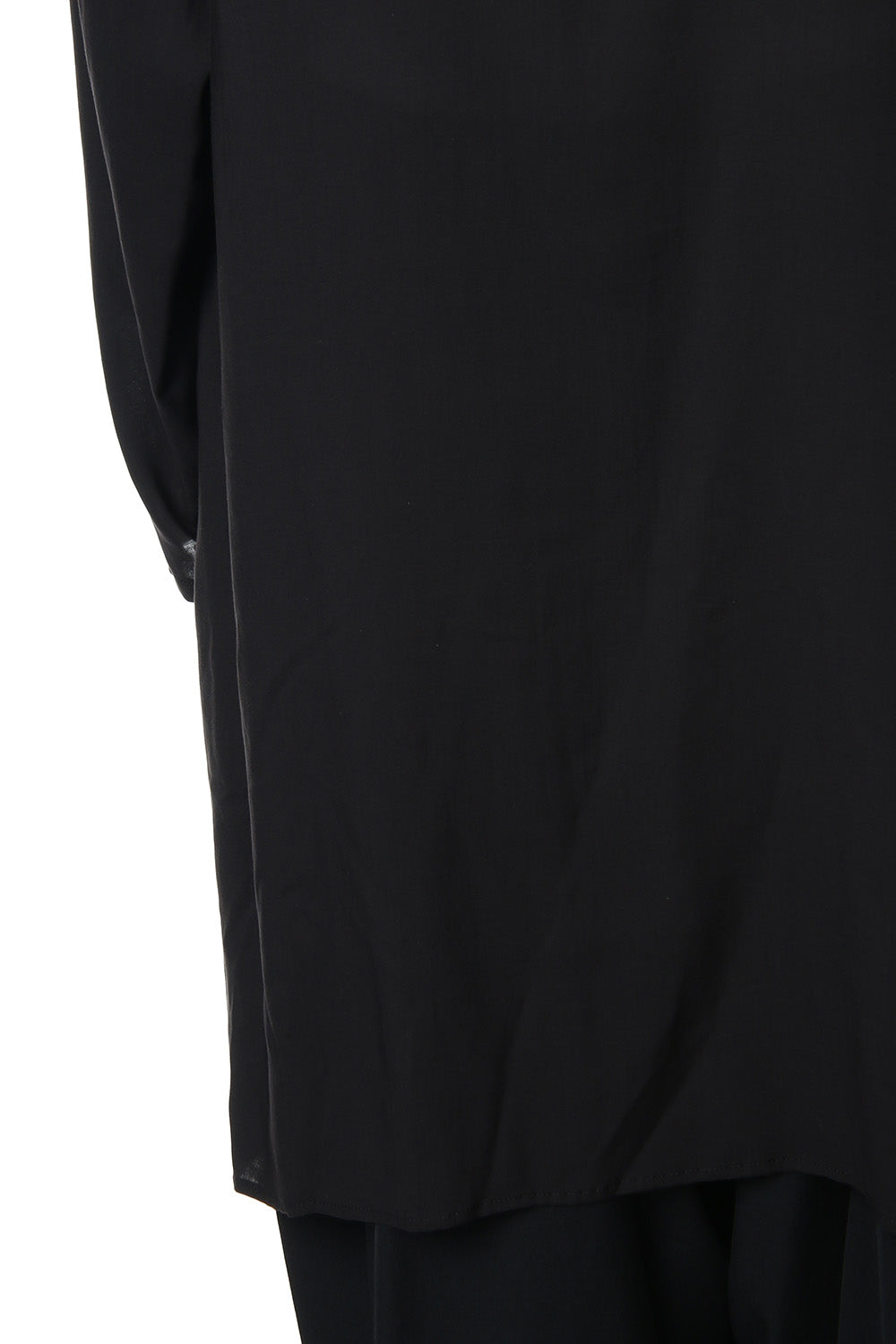 Left Plush Stand Collar Shirt 