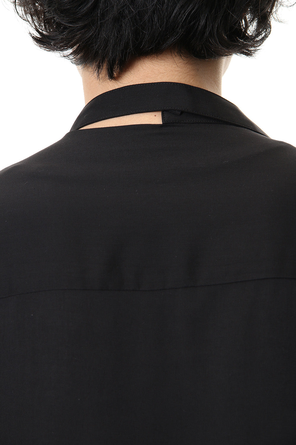 Left Plush Stand Collar Shirt 