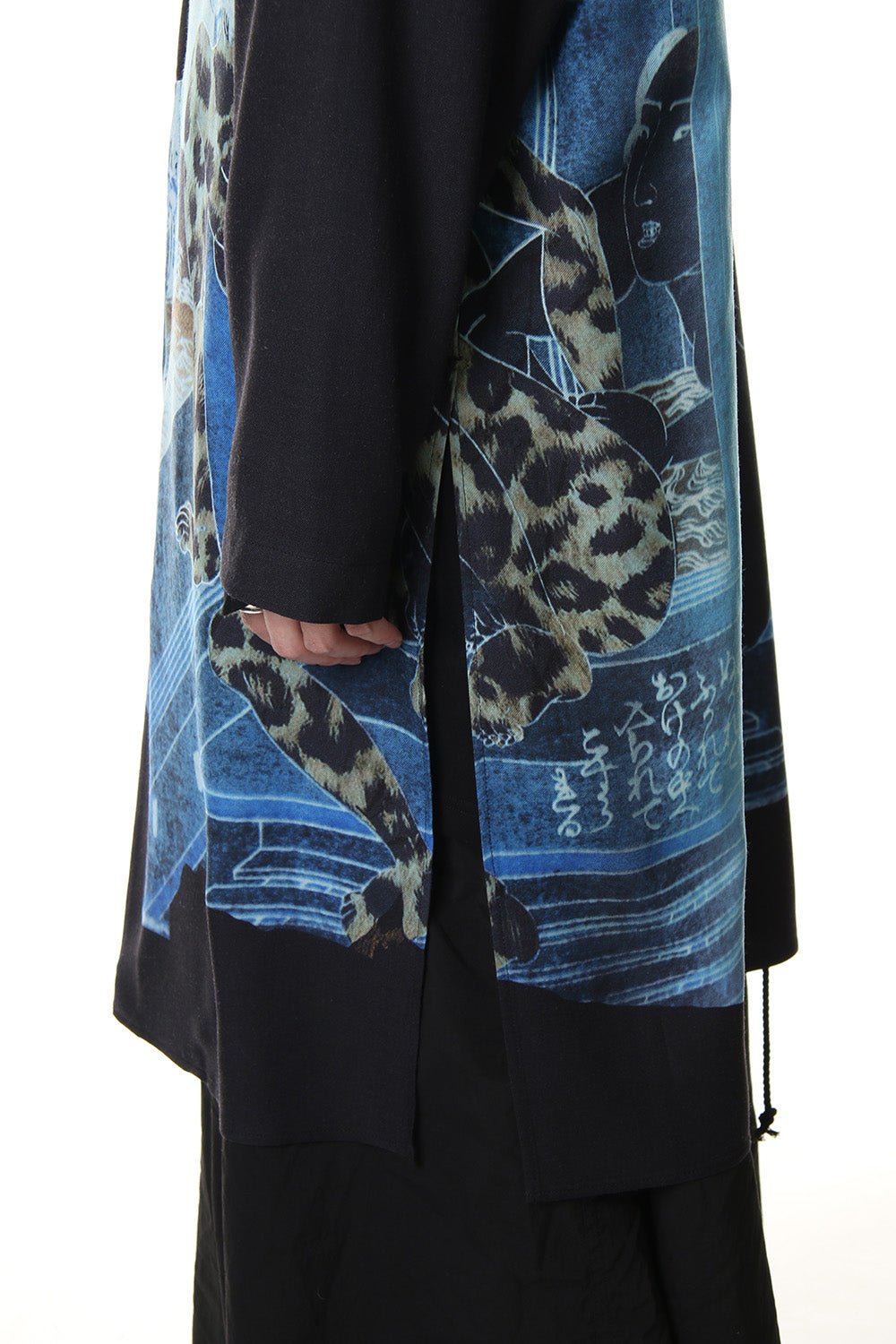 Plush Stand Collar Shirt