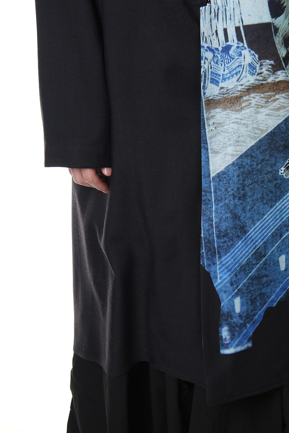 Plush Stand Collar Shirt