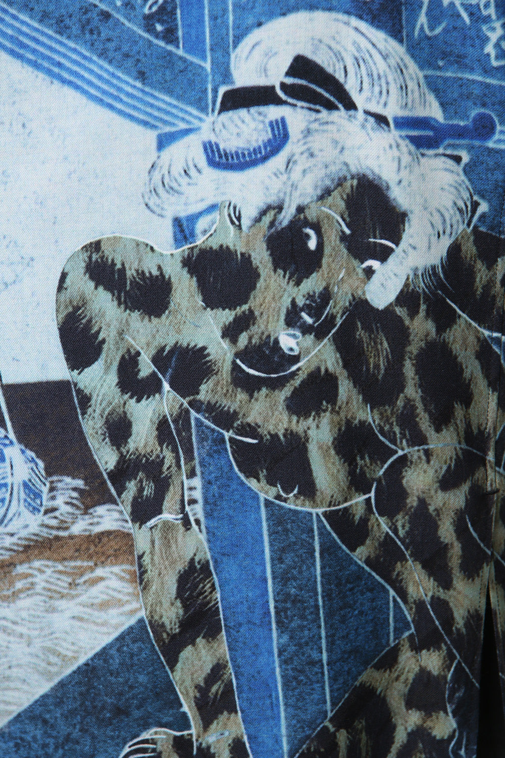 Plush Stand Collar Shirt