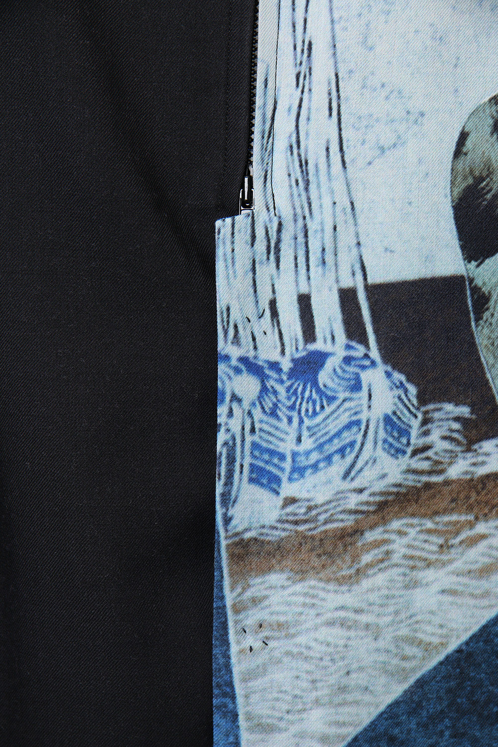 Plush Stand Collar Shirt