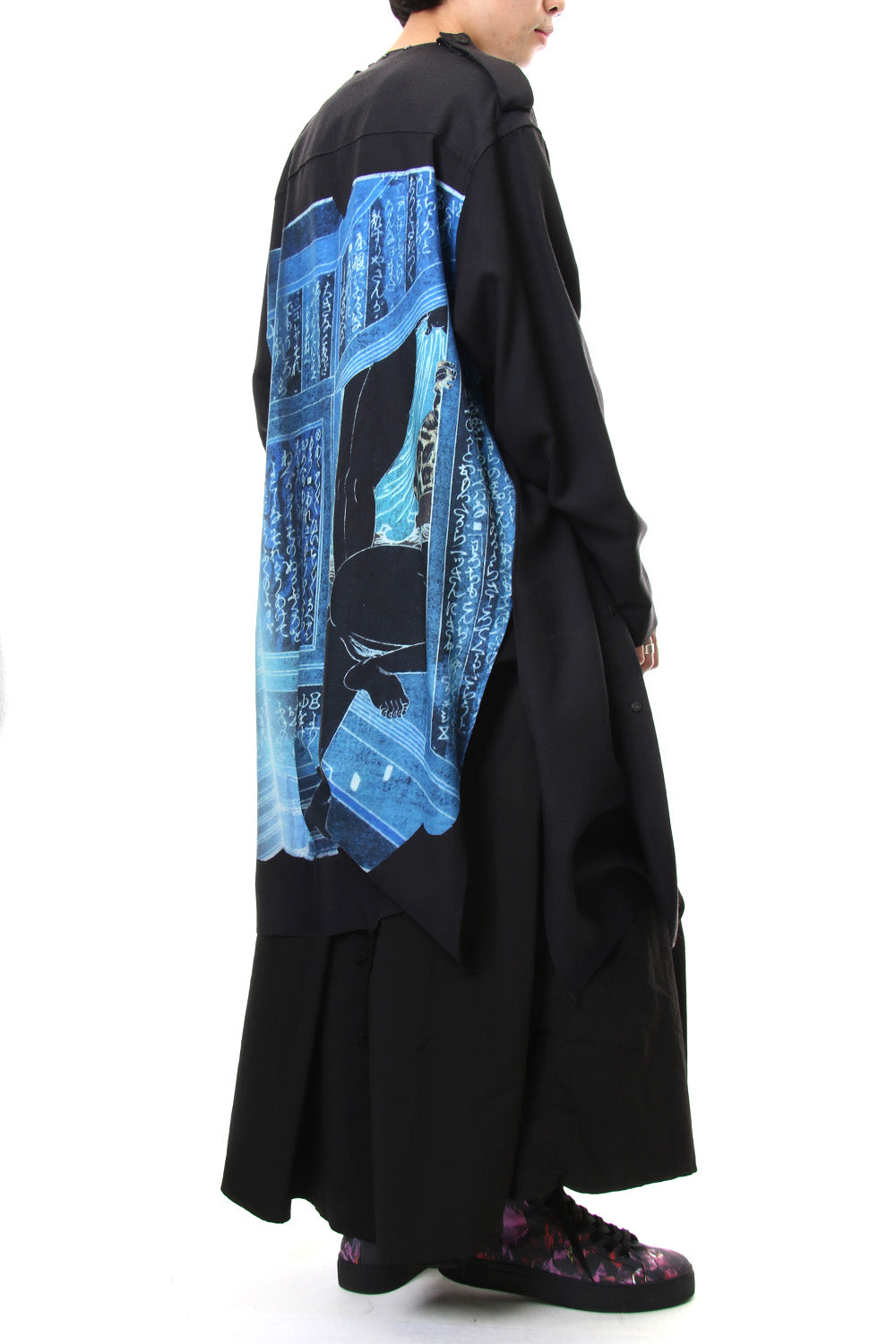 Plush Stand Collar Shirt