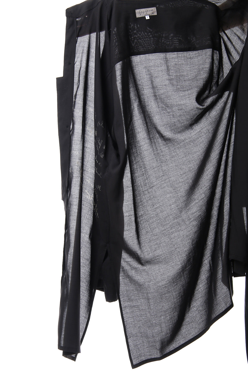 M-LTS Lyric Print Blouse