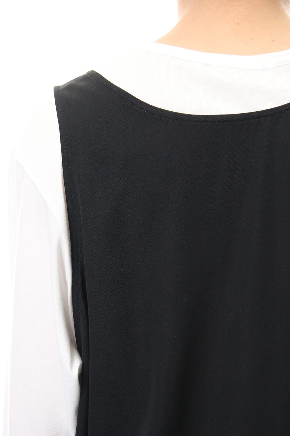 Saruel Onepiece Wrinkled Gabardine