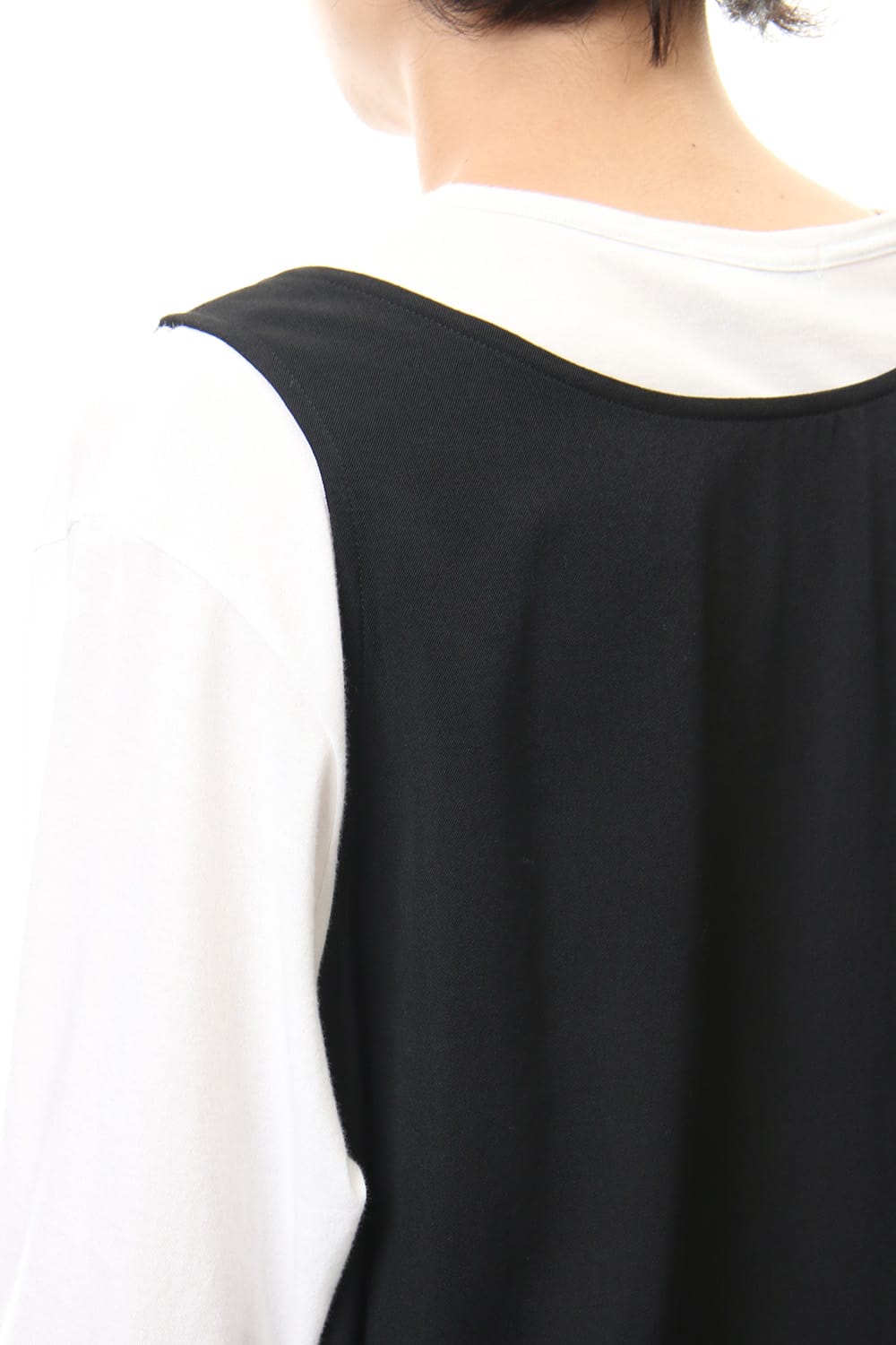 Saruel Onepiece Wrinkled Gabardine