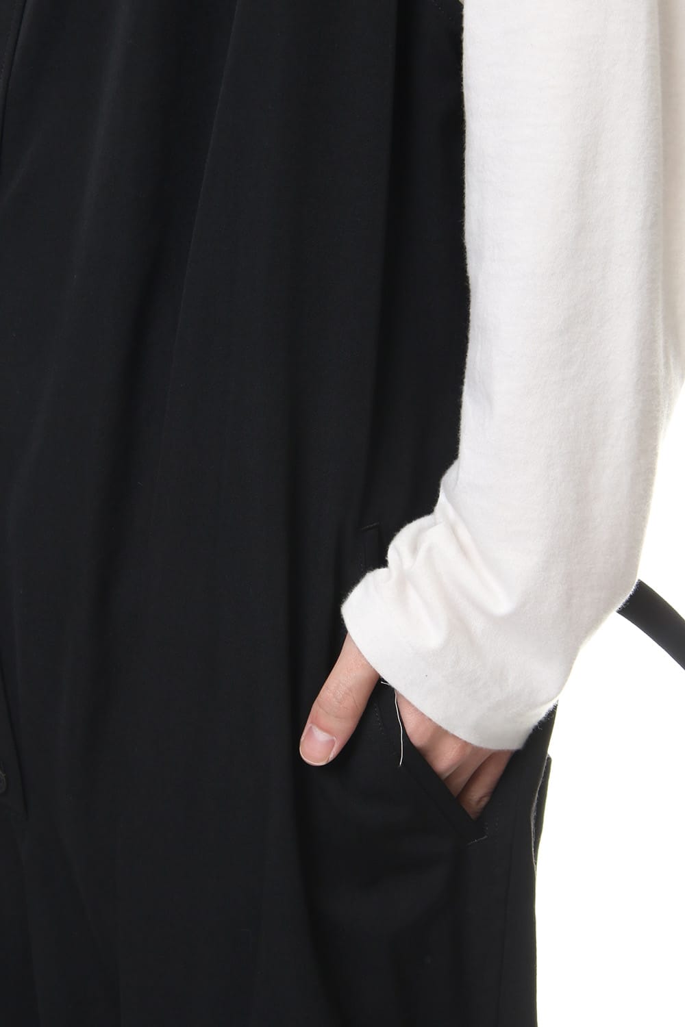 Saruel Onepiece Wrinkled Gabardine