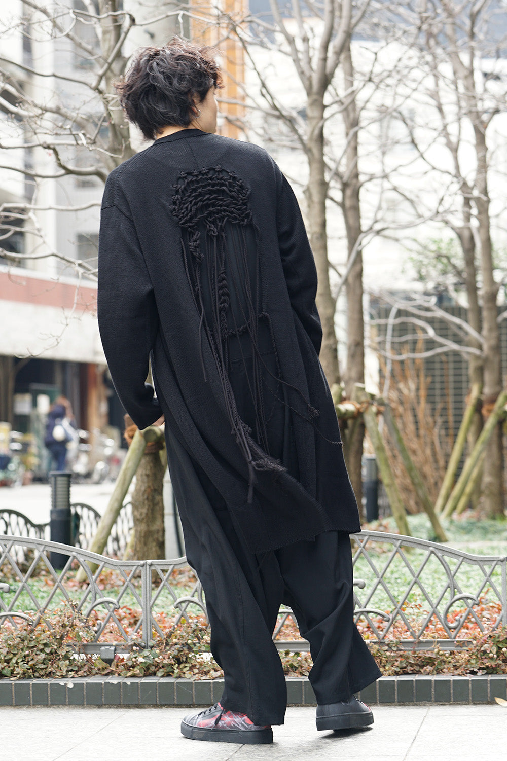 Saruel Onepiece Wrinkled Gabardine