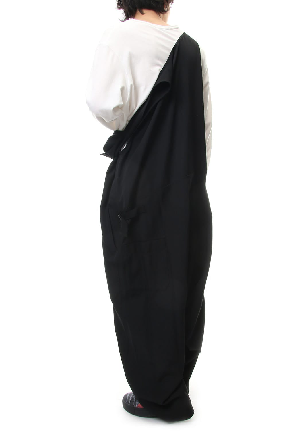 Saruel Onepiece Wrinkled Gabardine