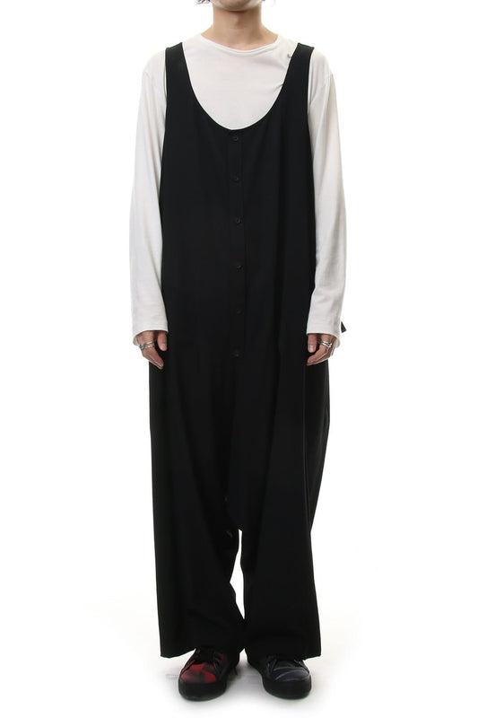 Saruel Onepiece Wrinkled Gabardine