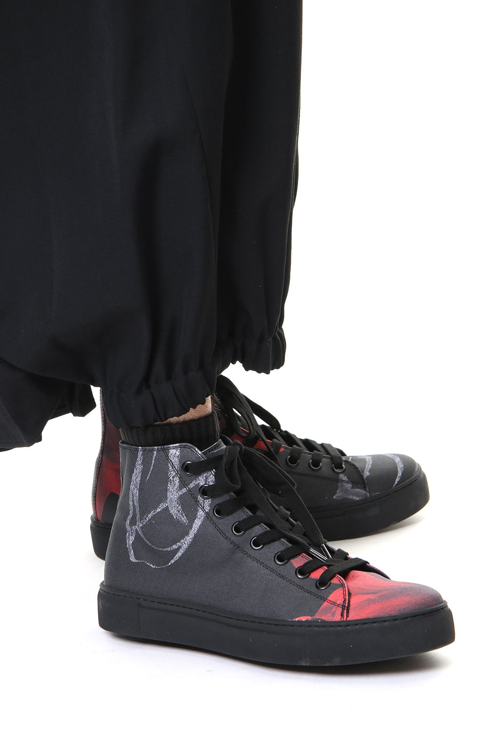 Print High Cut Sneaker C