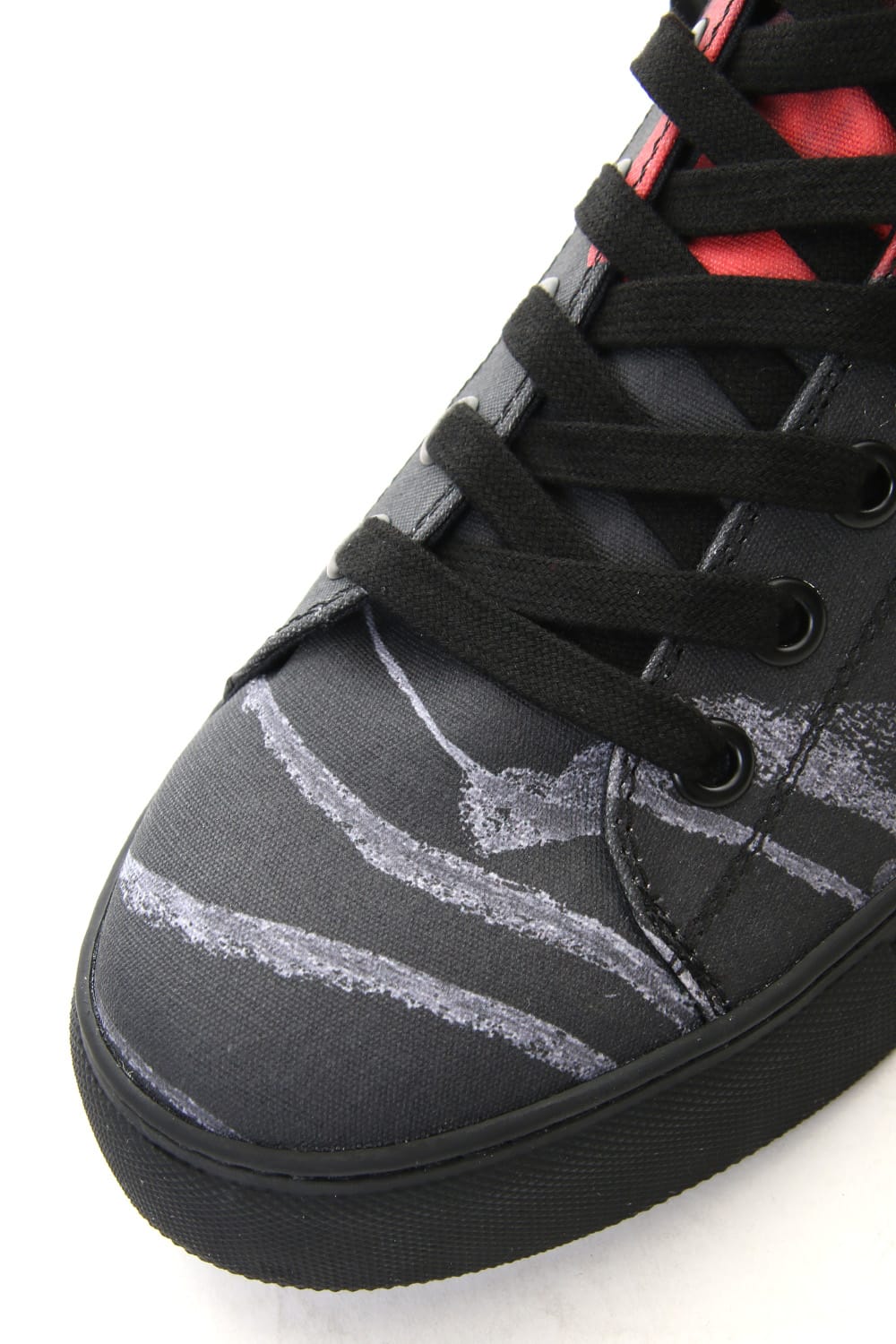 Print High Cut Sneaker C