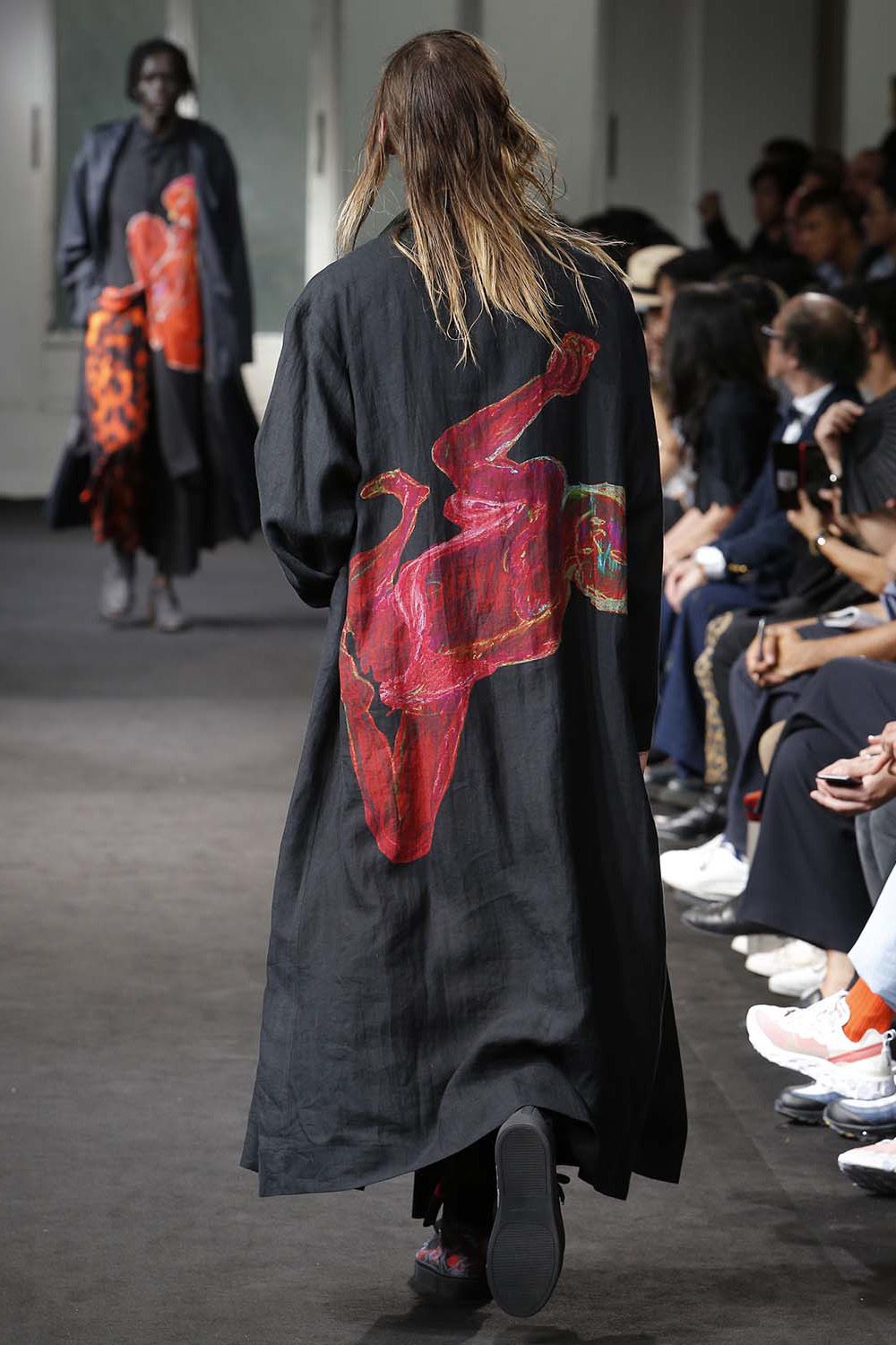 Print High Cut Sneaker C