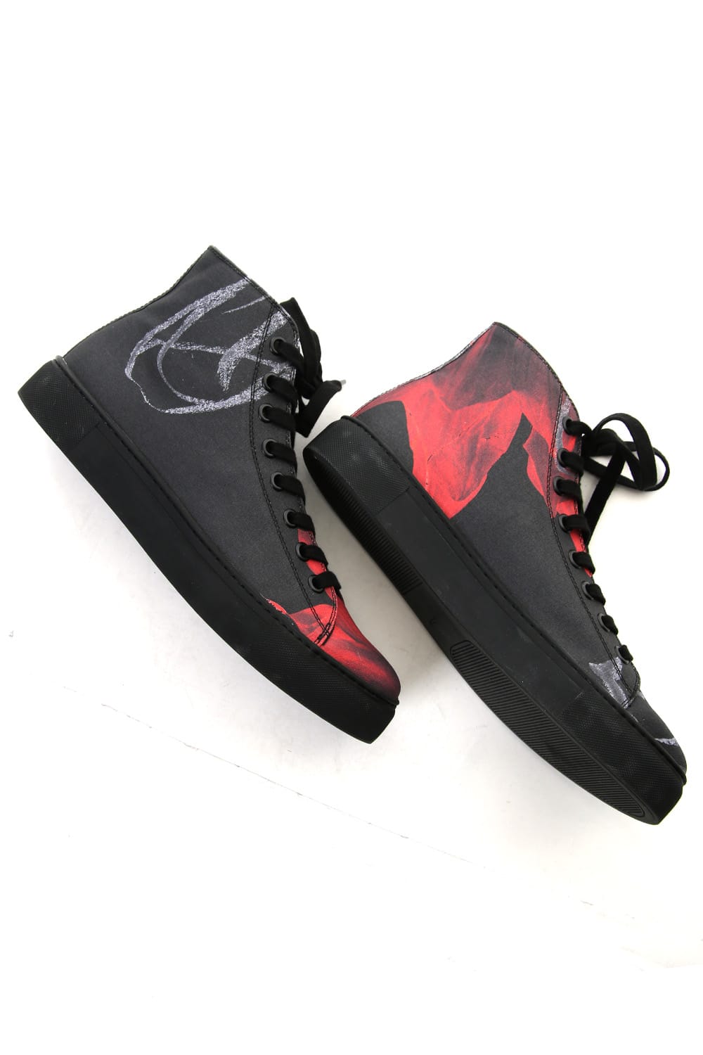 Print High Cut Sneaker C