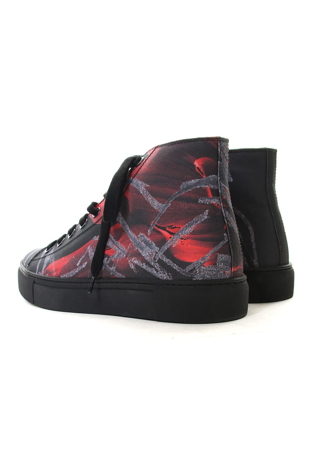 Print High Cut Sneaker C