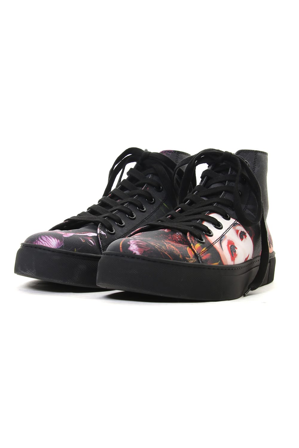 Print High Cut Sneaker D