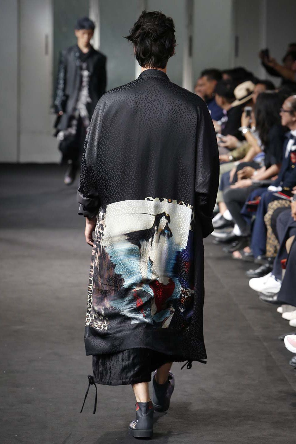 Print High Cut Sneaker D