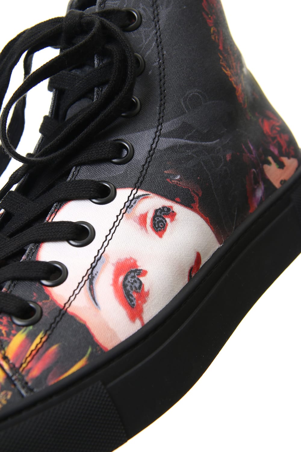 Print High Cut Sneaker D