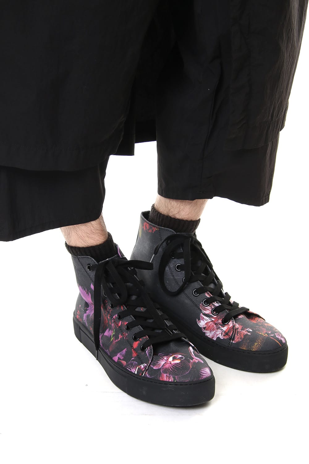 Print High Cut Sneaker D