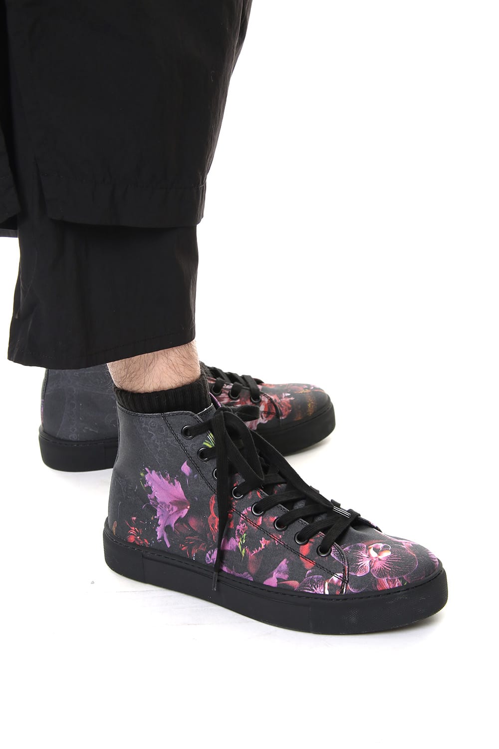 Print High Cut Sneaker D