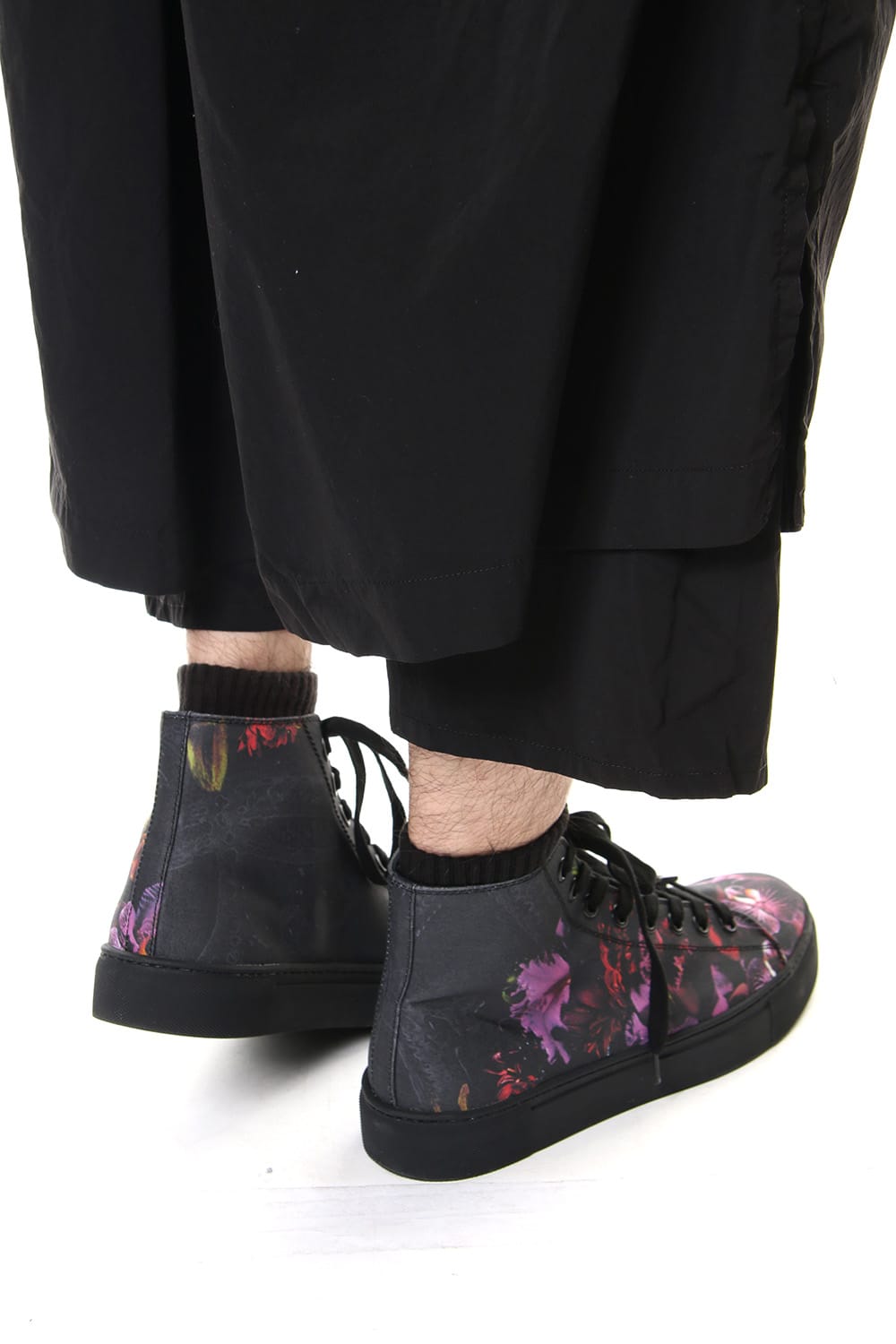 Print High Cut Sneaker D