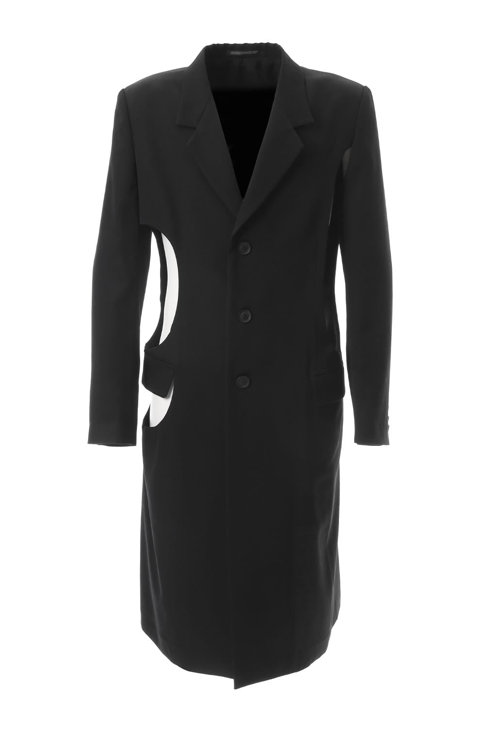 Pierced Design Long Jacket