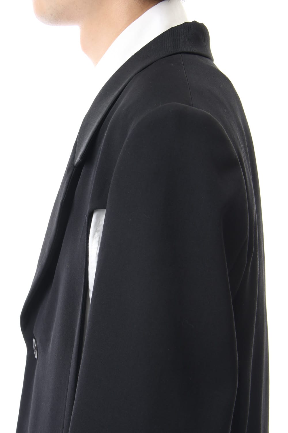 Pierced Design Long Jacket