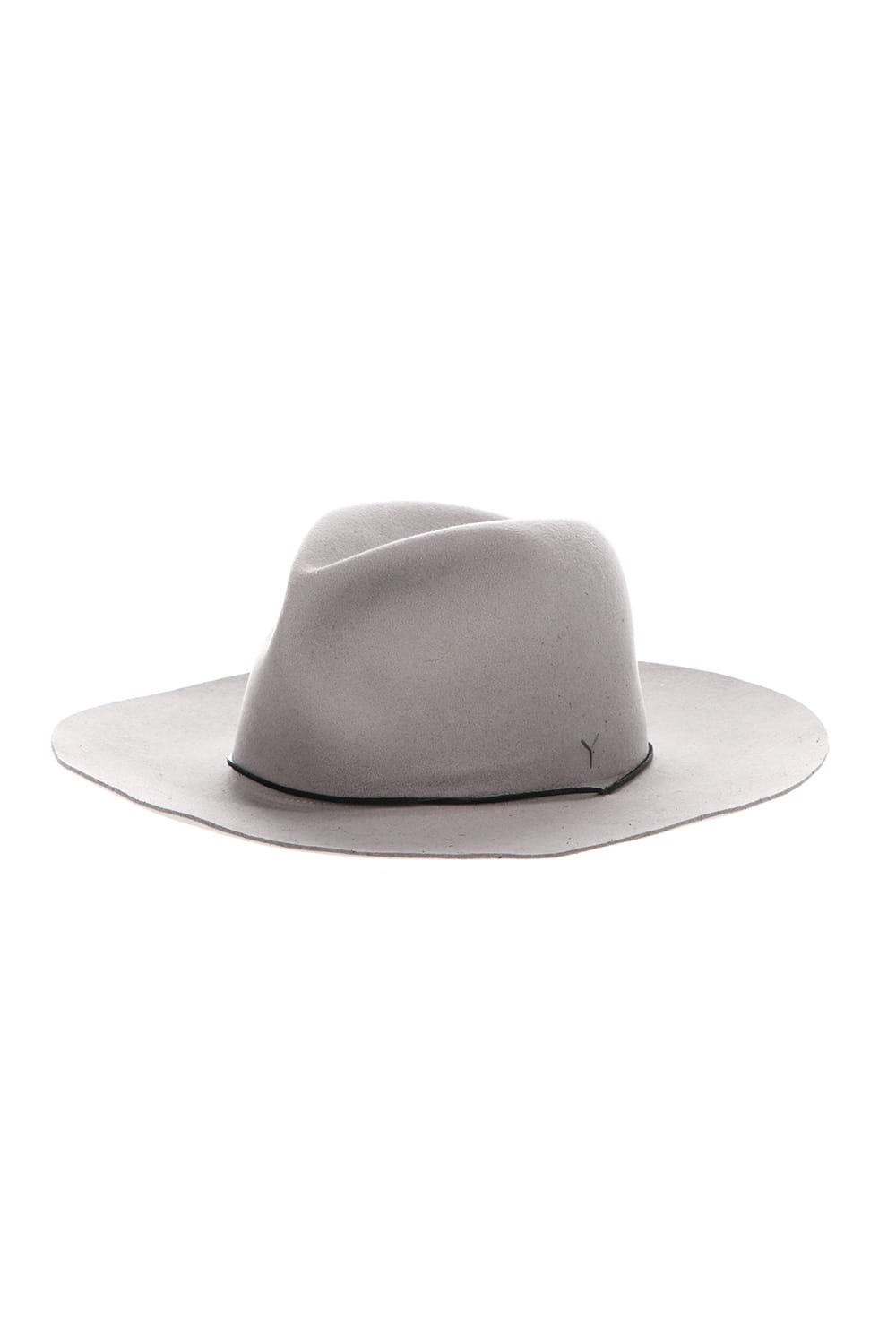 ロング ブリムハット Ash Gray