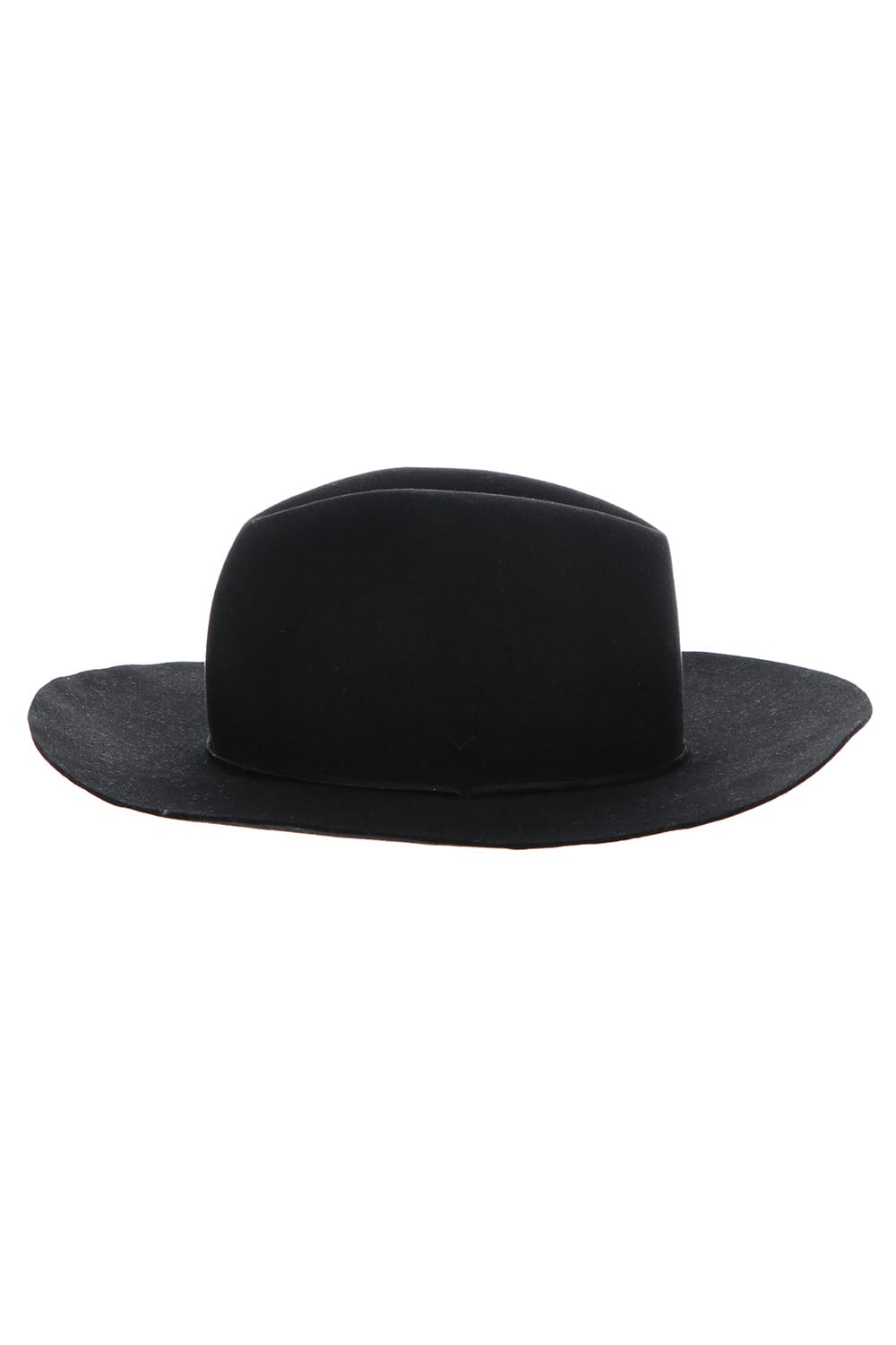 Long Brim Hat Black