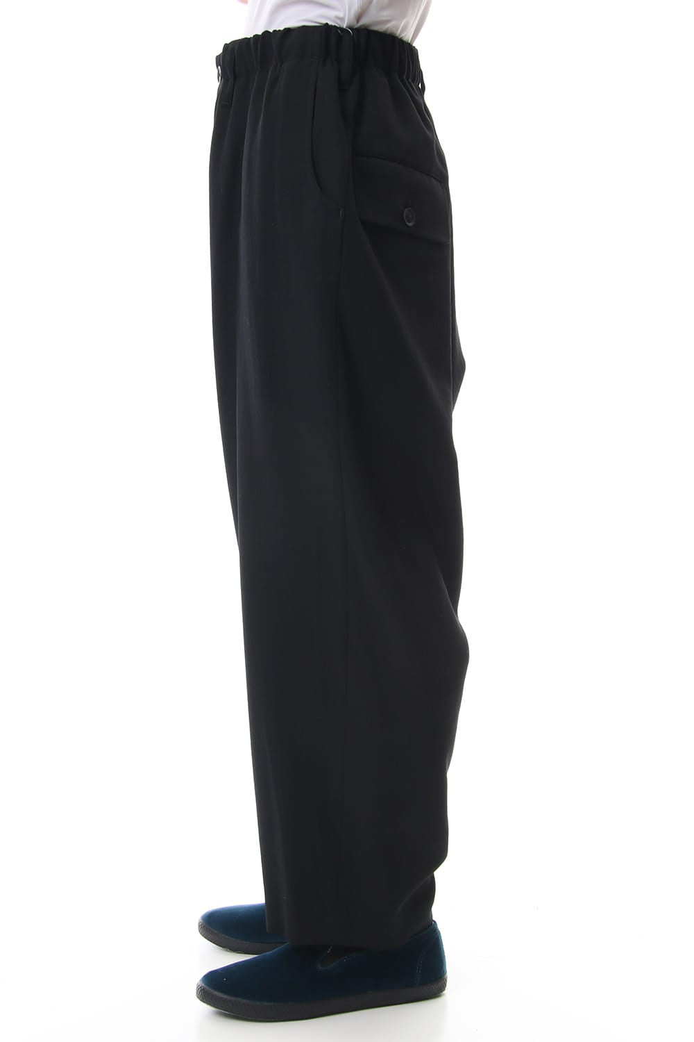 Flap Pocket Drawstring Pants