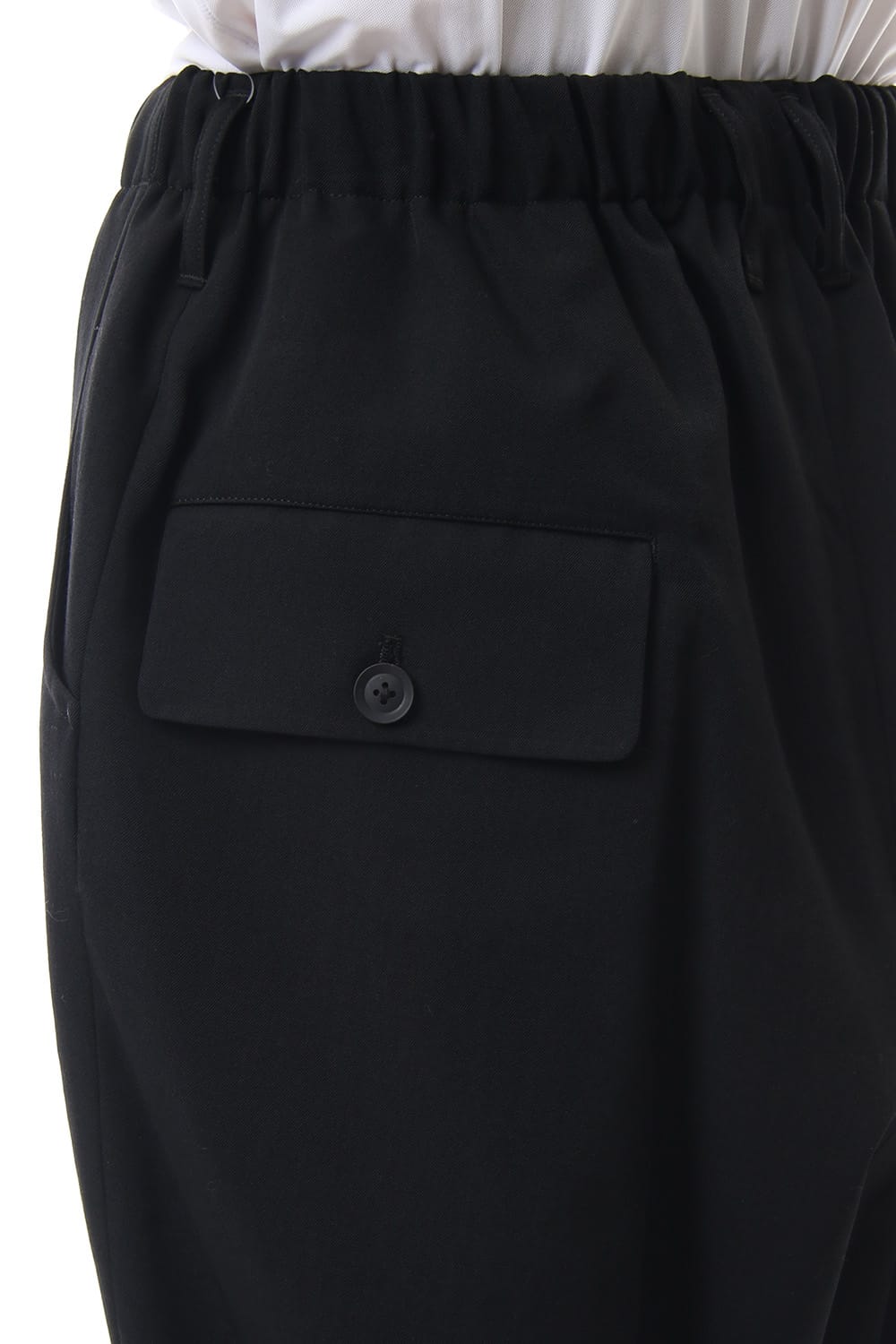 Flap Pocket Drawstring Pants