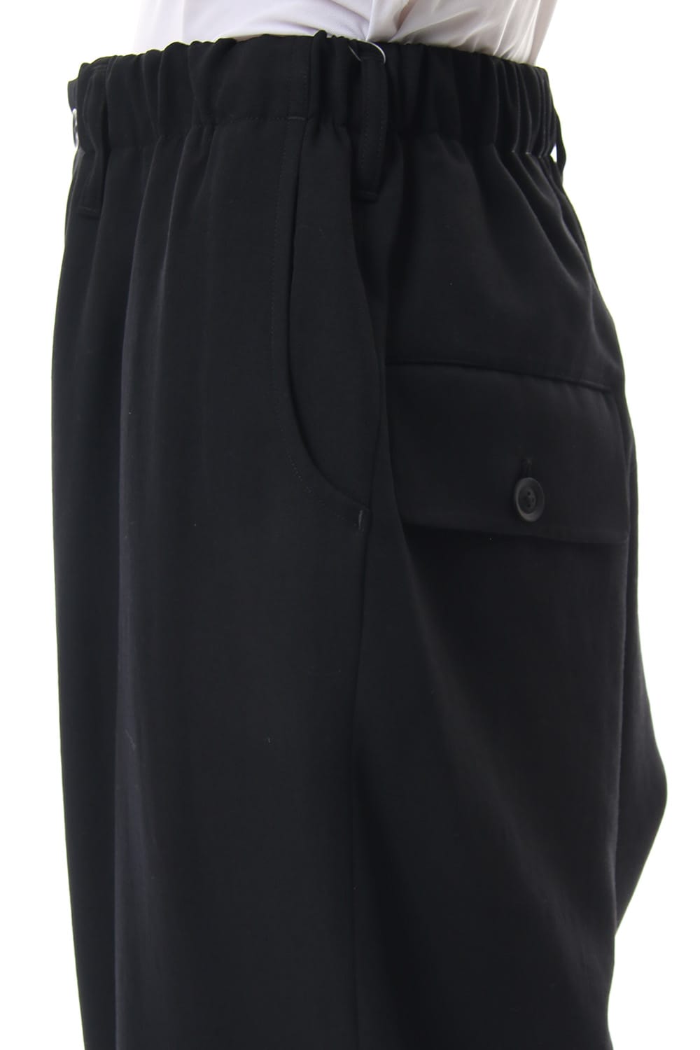 Flap Pocket Drawstring Pants