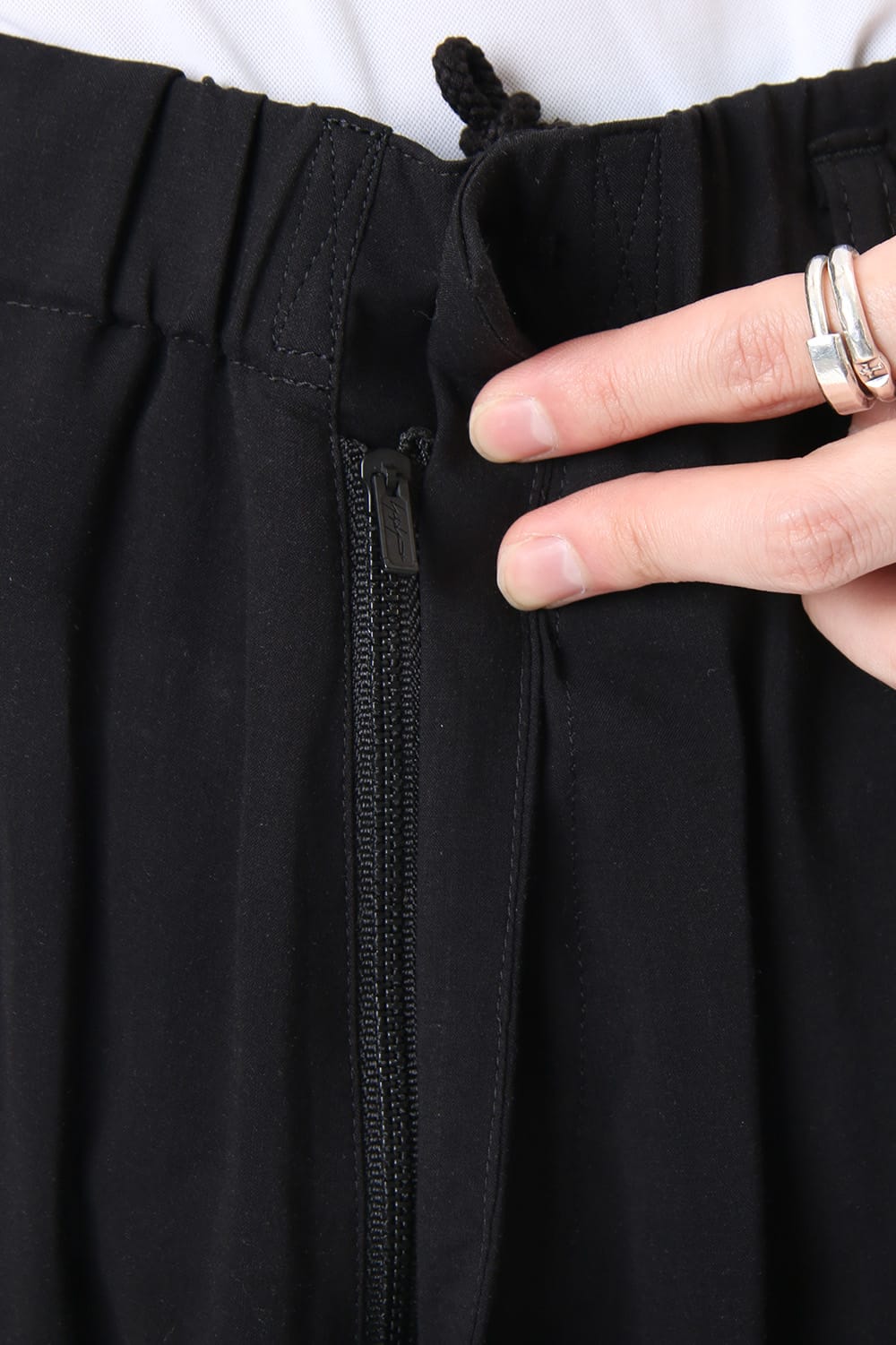 Drawstring Print Pants