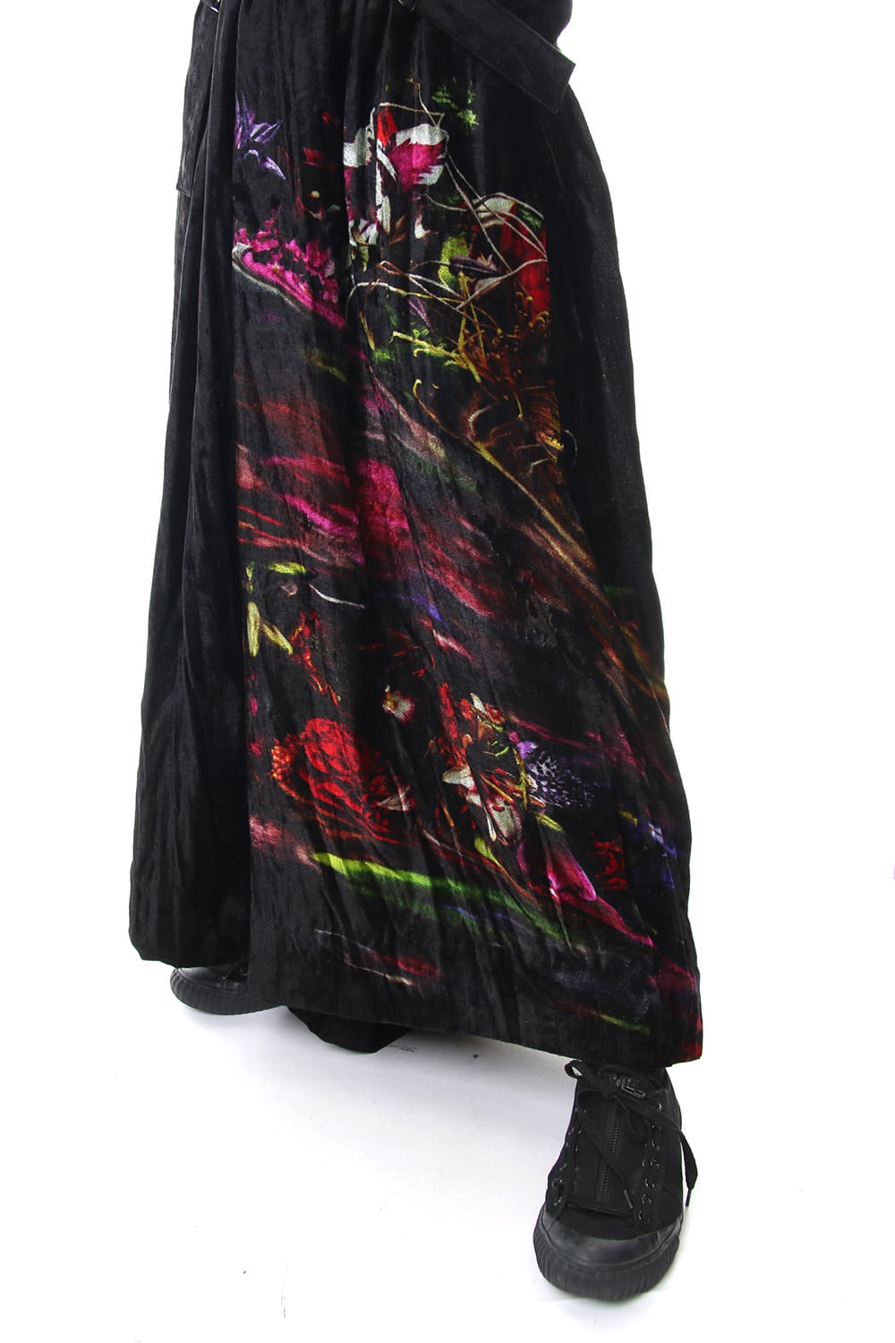 Print Twist Crotch Pants