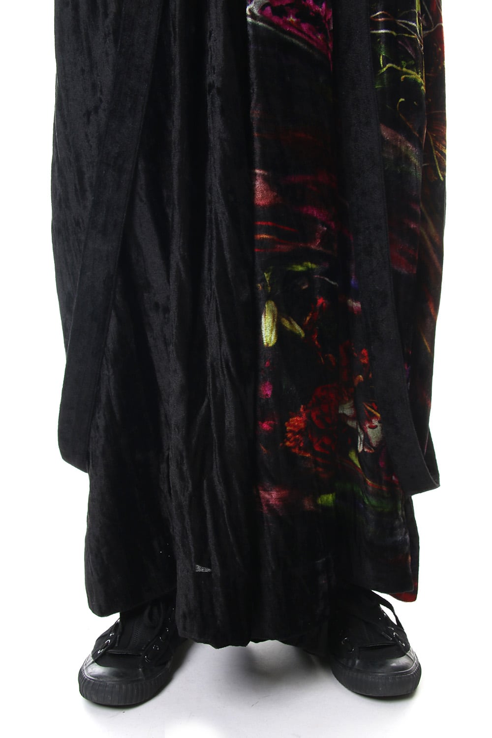 Print Twist Crotch Pants