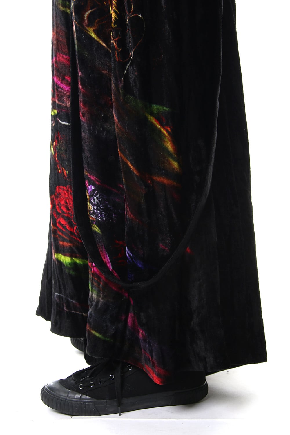 Print Twist Crotch Pants