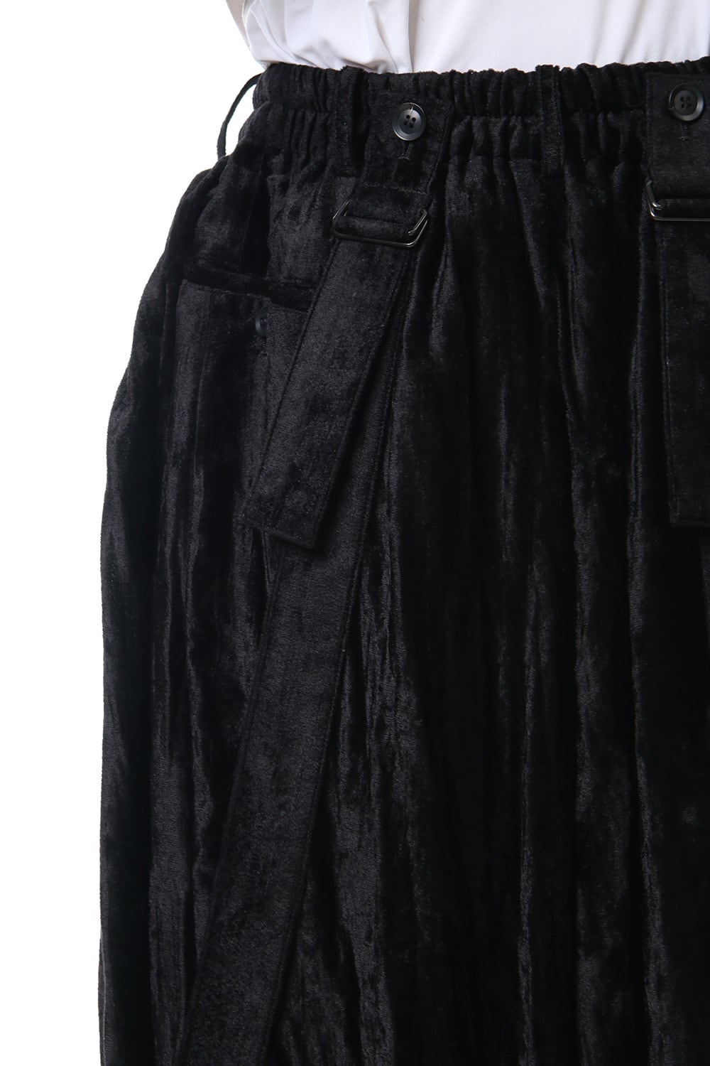 Print Twist Crotch Pants