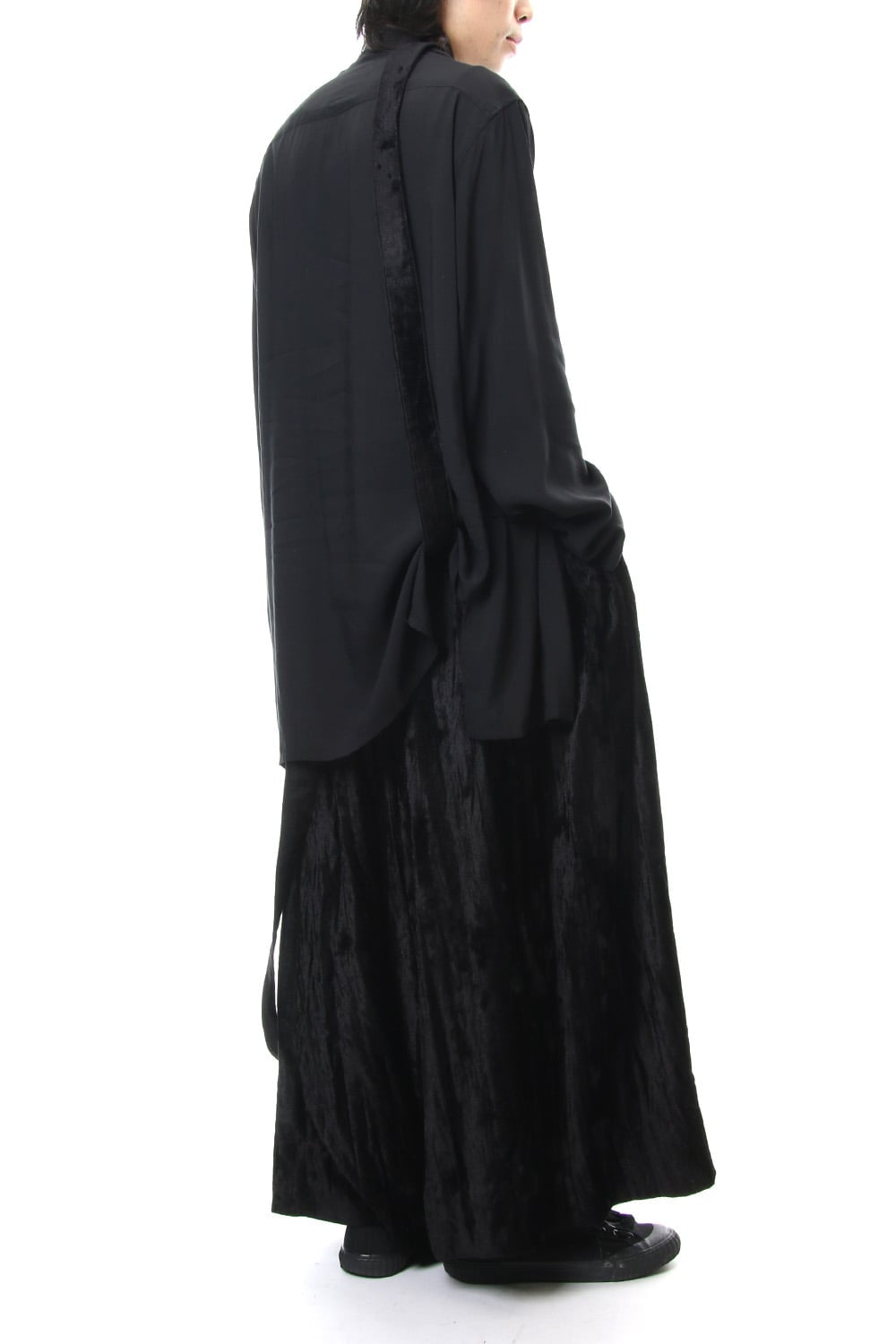 Print Twist Crotch Pants